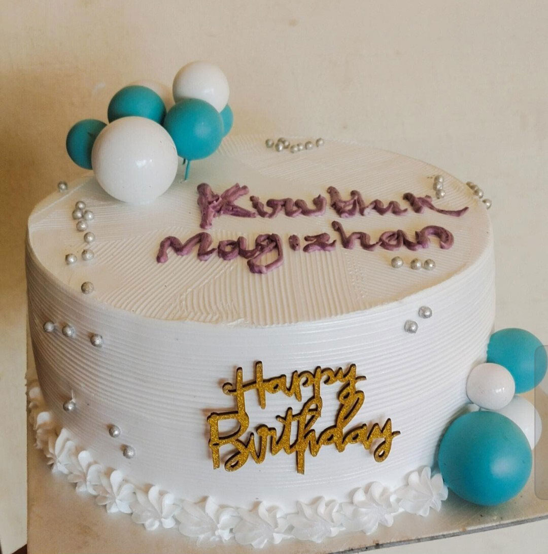 Vennila Flavour Birthday Celebration Cake